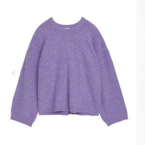 Arket Bell-Sleeve Alpaca Jumper